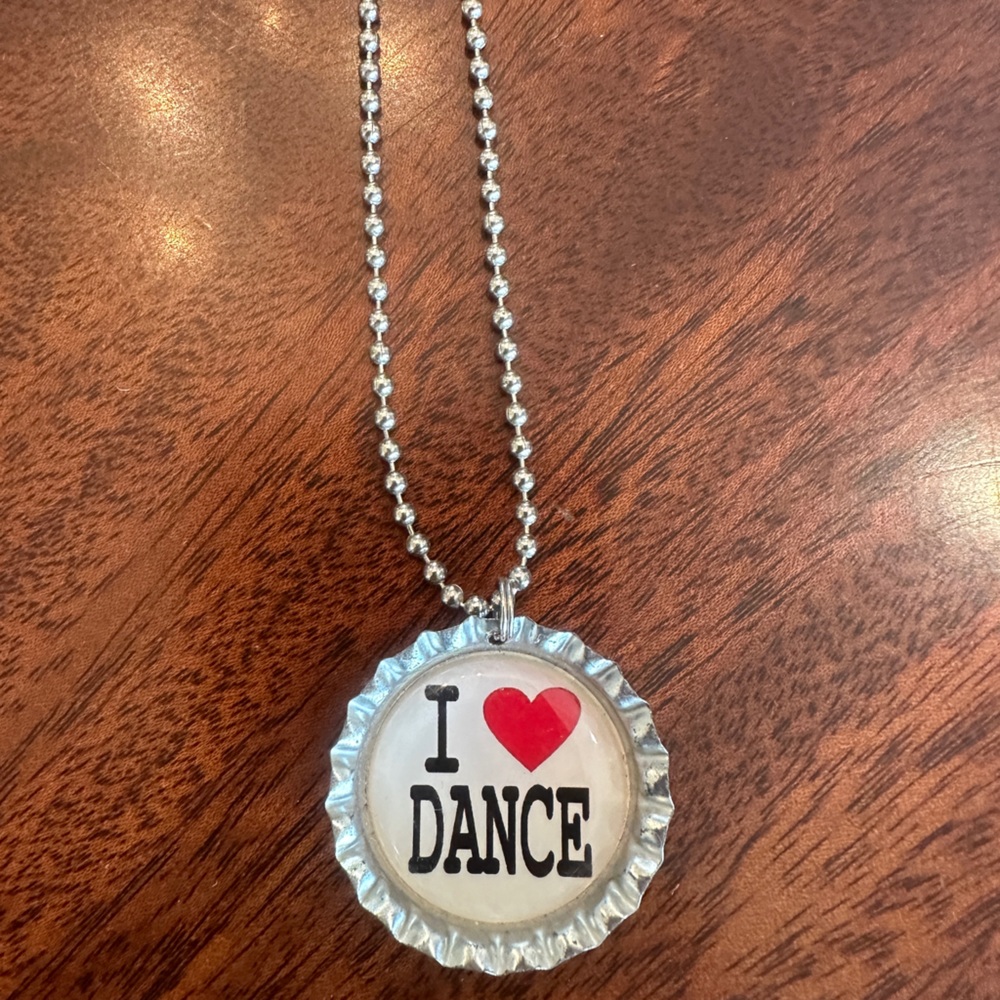 Bottle cap kids necklace